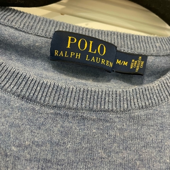 GUC Polo By Ralph Lauren Cotton/Cashmere Sweater - Size M - Picture 2 of 5